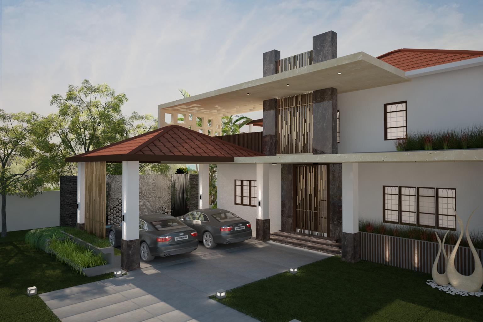 Sagar Residence - Luxury Residence in Dindikal, constructed by Terra72