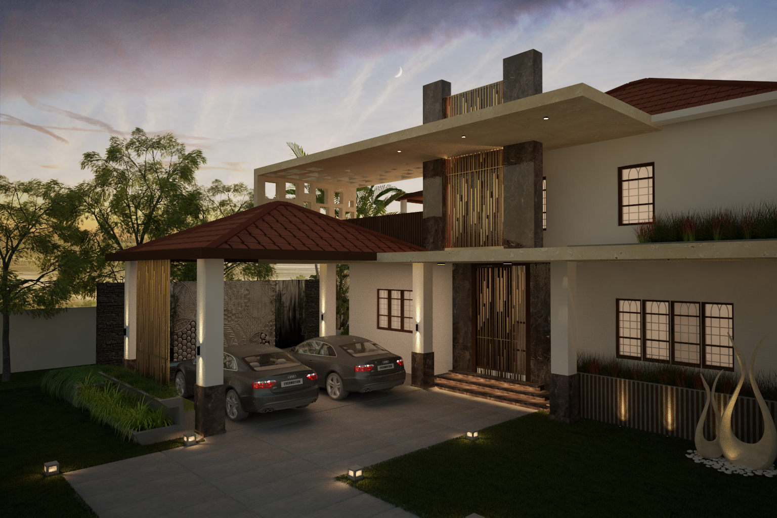 Sagar Residence - Luxury Residence in Dindikal, constructed by Terra72