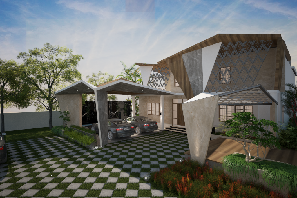 Sagar Residence - Luxury Residence in Dindikal, constructed by Terra72