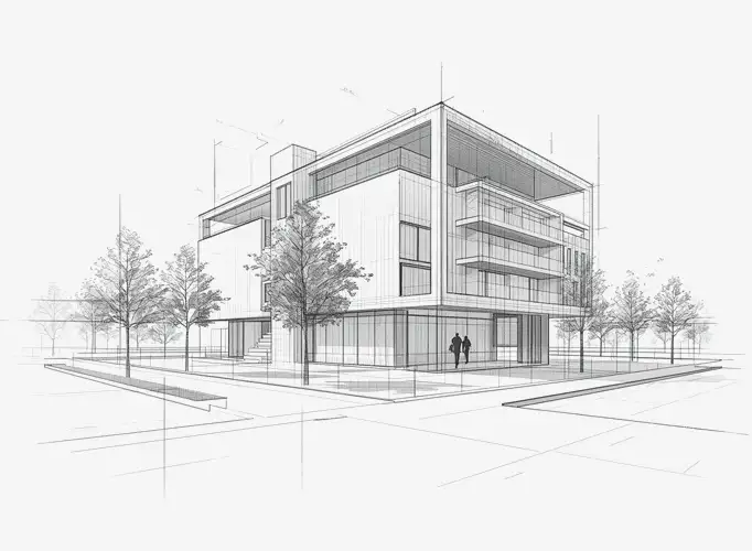 Architectural concept, schematic design and site planning by Terra72